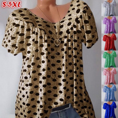 blouse, Summer, Polyester, Fashion