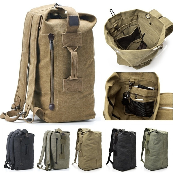 canvas mountaineering backpack