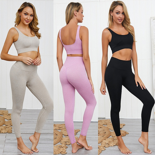Gym Yoga Clothing Sports Crop Tank 
