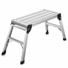 benchstool, folding, Aluminum, laddershomeandliving