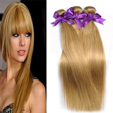 Beauty Makeup, lover gifts, Straight Hair, blondehairextension