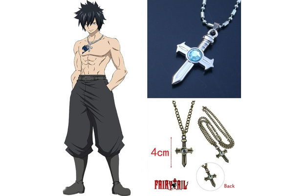 Colar Fairy Tail Anime Mangá Cosplay Pingente Guilda