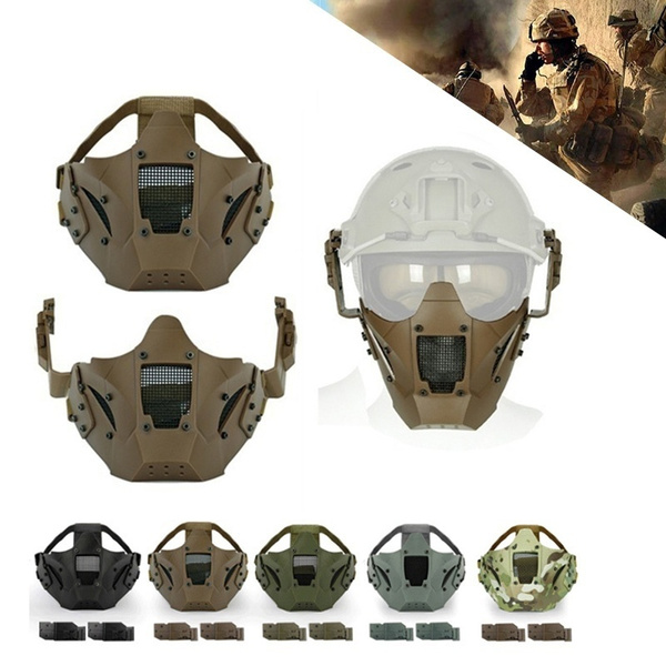 Tactical Paintball Mask Airsoft Masks, For Airsoft BB Hunting, CS