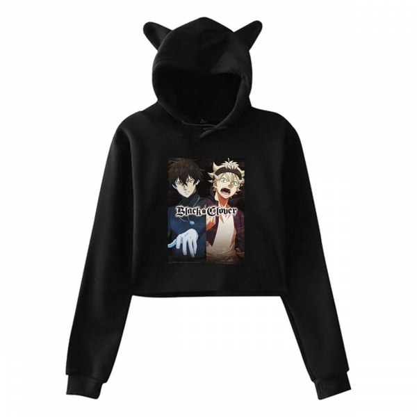 black clover asta moletom com capuz