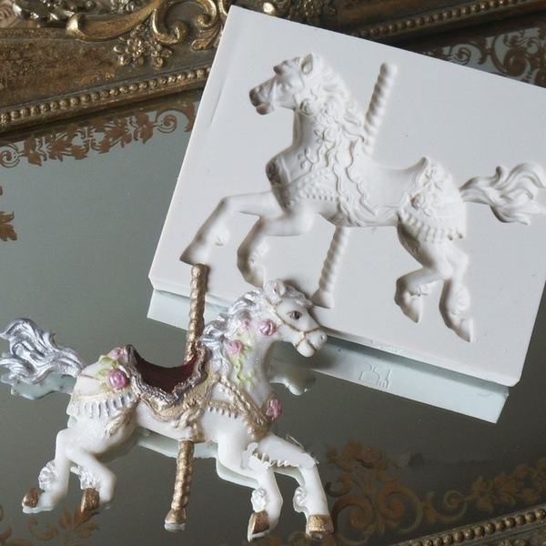 Horse fondant clearance mold