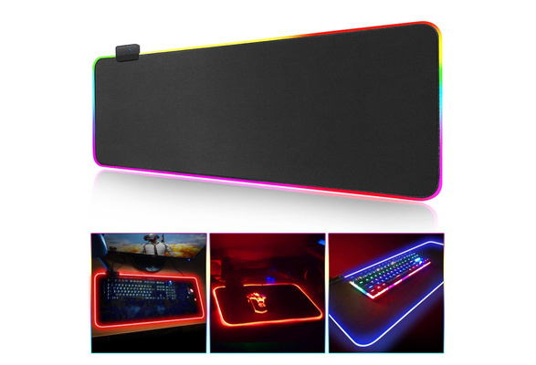 Mouse Pad Gaming Mouse Pad Large Rgb Computer Mause Pad Xxl Mousepad Gamer Keyboard Mause Carpet Desk Mat Pc Game Mouse Pad Wish