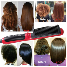Hair Curlers, electriccomb, Ceramic, Hair Straighteners
