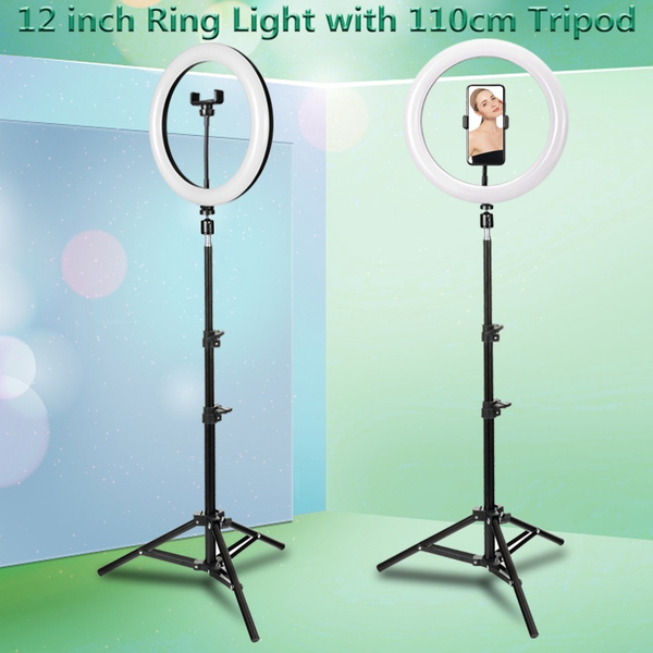 Led Ring Light with Tripod Stand and Phone Holder - 12 Inch -  Strai-Technology