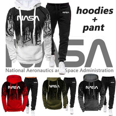 Fashion, pullover hoodie, tracksuitset, pants