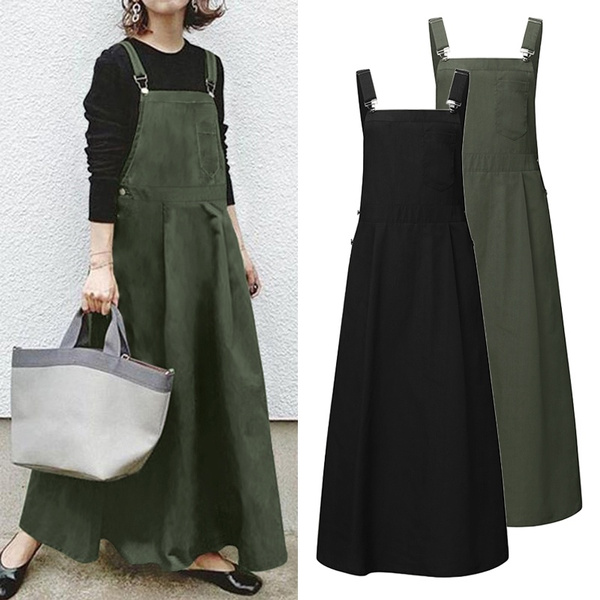 Dungaree store long frock