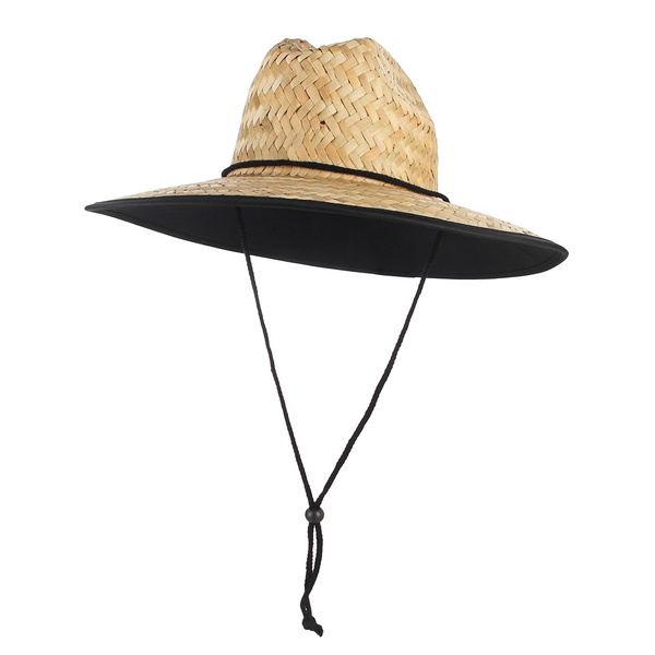 Women Men Wide Brim Lifeguard Hat 