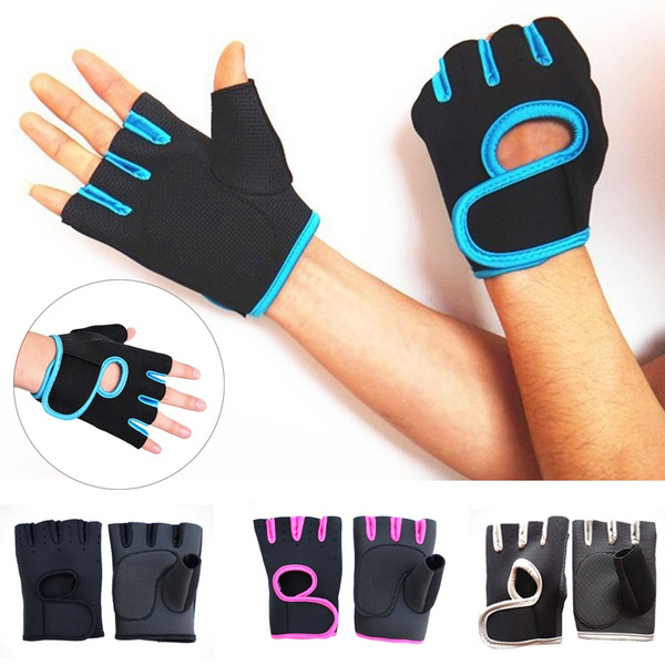 Gym Weight Lifting Gloves Fitness Body Building Training Sports Workout Exercise 