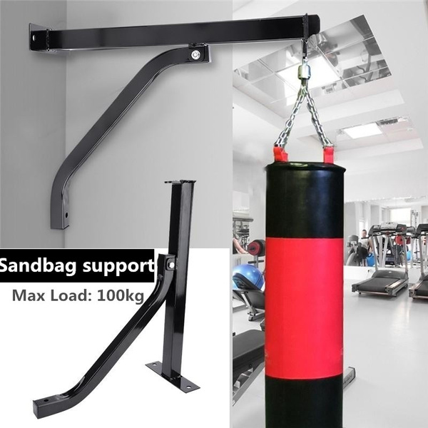 Wall Mount Heavy Bag Hanger Punching Bag Stand Boxing Bracket Max Load 100kg NEW 