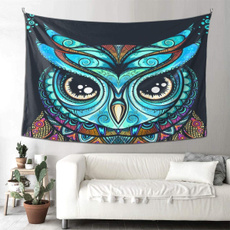 Owl, tapestrywall, Wall Art, hippie