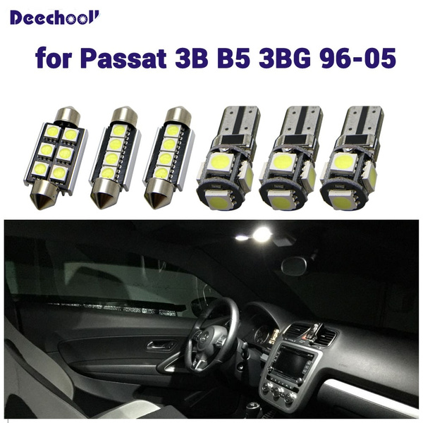 VW Passat 3B 3BG B5 Variant Interior Set Lights Package Kit 12 LED red 162234 