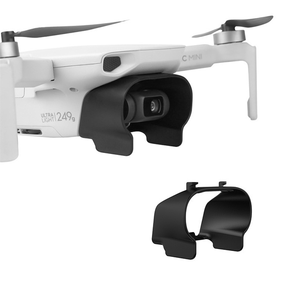 Cache-objectif Et Pare-soleil Pour Gimbal De DJI Mavic Mini - Housse De Protection Noire - Neuf