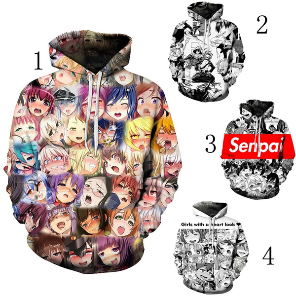 Ahegao discount hoodie shopee