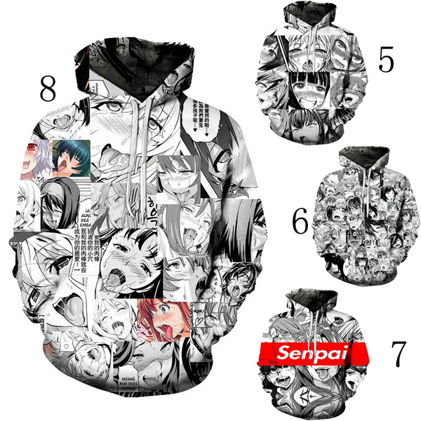 Amazon.com: Anime One Piece Monkey D. Luffy 3D Hoodies Cartoon Pullover  Sweatshirt Pocket Blouse Tops : Clothing, Shoes & Jewelry