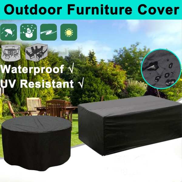 Waterproof Garden Patio Furniture Cover Rattan Table Chair Cube Covers Outdoor