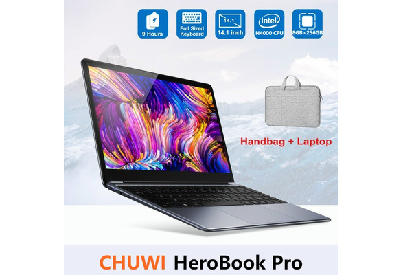 CHUWI HeroBook Pro 14.1 Intel N4000 CPU Win10 Quad Core 8GB RAM