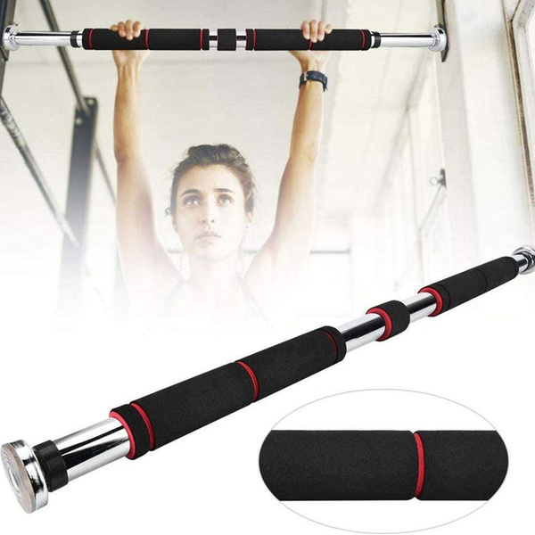 Door Horizontal Bars Steel Adjustable Home Workout Chin push Up Pull Up ...