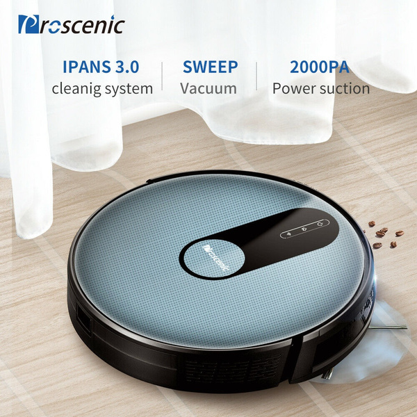 Proscenic 820S Robot Vacuum Cleaner Smart Planned 1800Pa Suction with wet  cleaning for Home Carpet Cleaner Washing Smart Robot | Wish