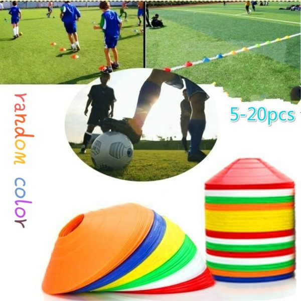 5 Pcs Cones Discs Soccer Football Training Sports Entertainment AccessoriYNRDRK