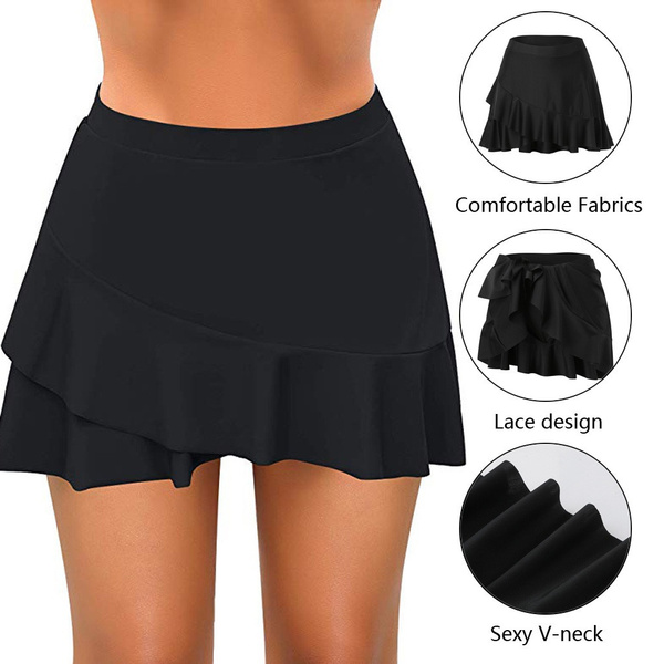 skirt style bikini bottom