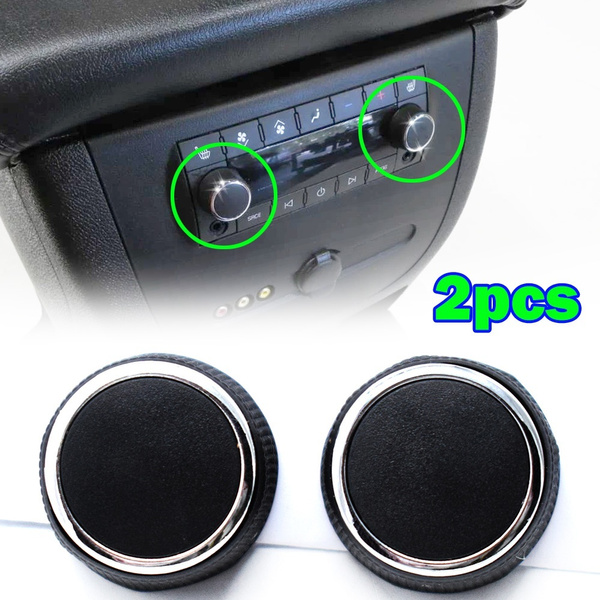 2 Knobs For Buick Enclave Escalade Chevrolet Silverado Tahoe GMC Acadia ...