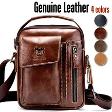 zipperbag, Men, genuine leather bag., business bag