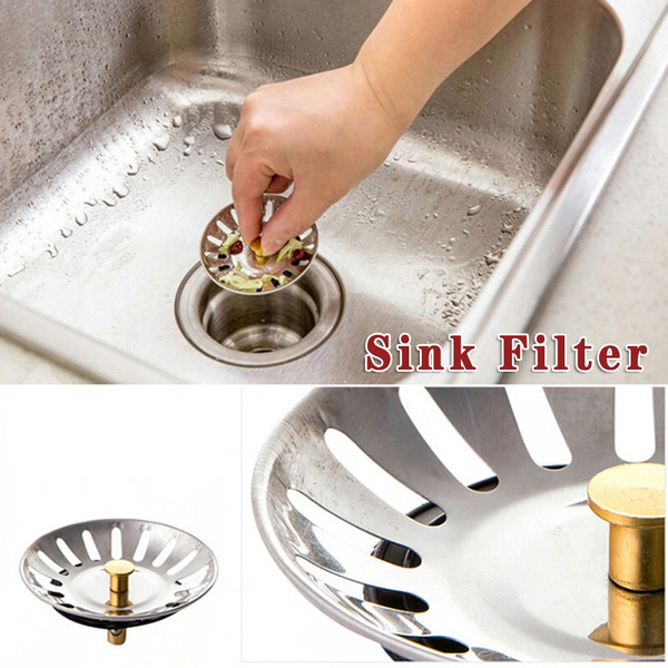 Stainless Steel Sink Replacement Filter Kitchen Sink Strainer