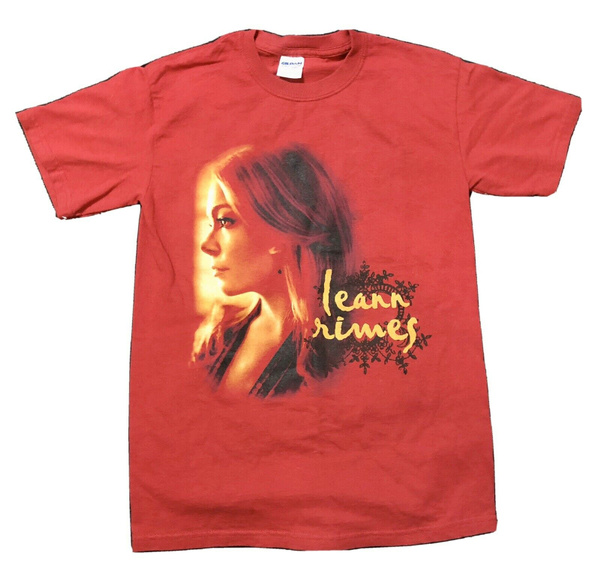 Leann Rimes Concert Tour Band--Red T 