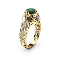 Women Ring, Jewellery, Claws, gold