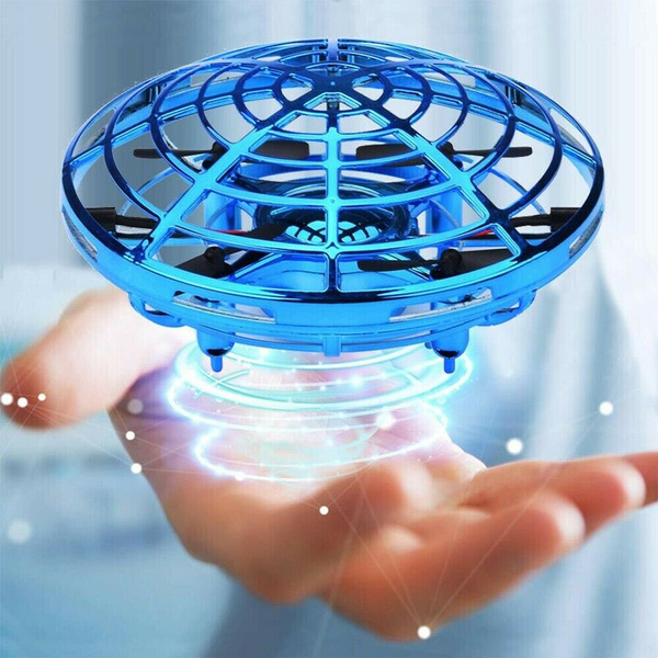 Mini Drone Quad Induction Levitation Hand Operated Helicopter UFO Toys For Kids 