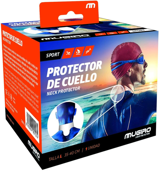 Mugiro Wetsuit Neck protector SIZE L 3540cm ORANGE Wish