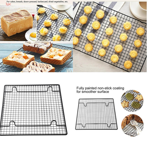 1pc non-stick baking cake cooling rack, cookie cooking baking rack