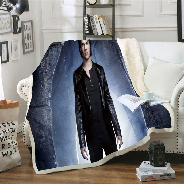 Vampire diaries damon online blanket