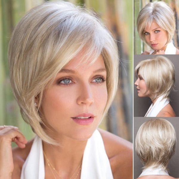 blonde bob wig fancy dress