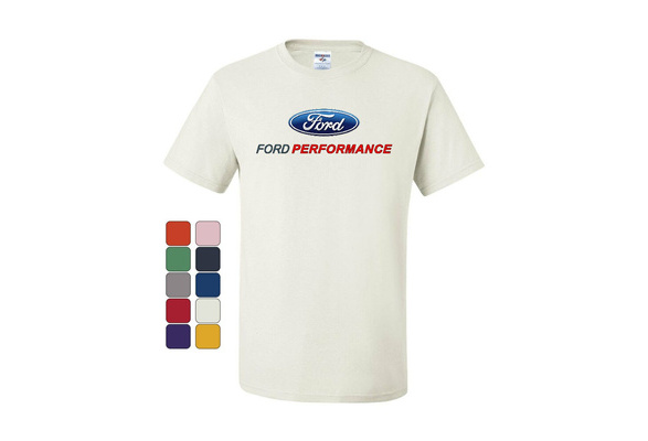 Mens Ford T Shirt Performance Racing Motorsport Logo Rally Race Car Clothing 