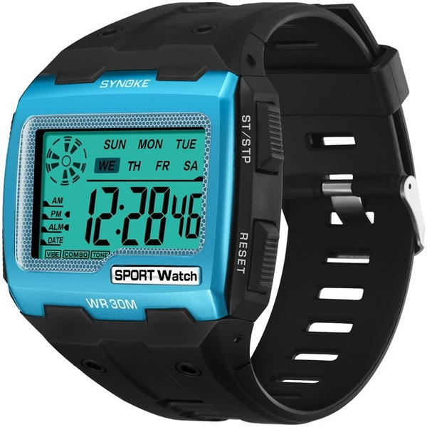 mens digital waterproof watches