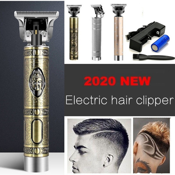 2020 Professional Rechargeable Waterproof Hair Trimmer Beard Trimmer