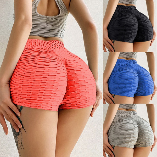Sexy Hip Lift Femme Tights Activewearjeans Booty Workout Shorts