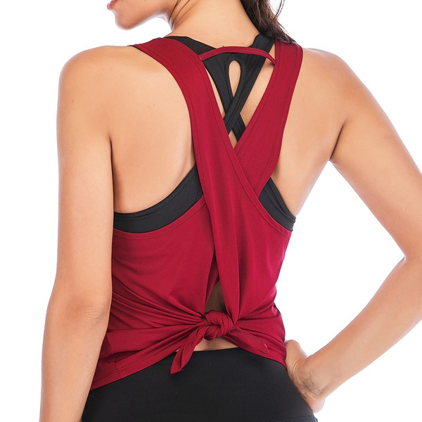 Backless gym clearance vest