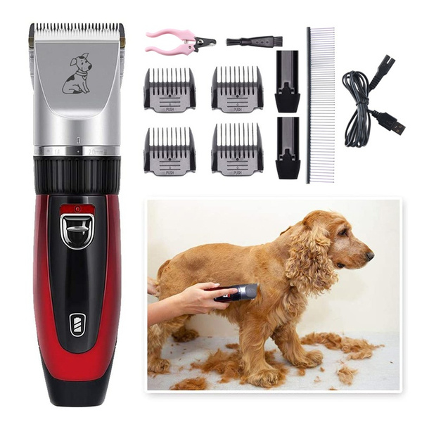 Dog top grooming machine