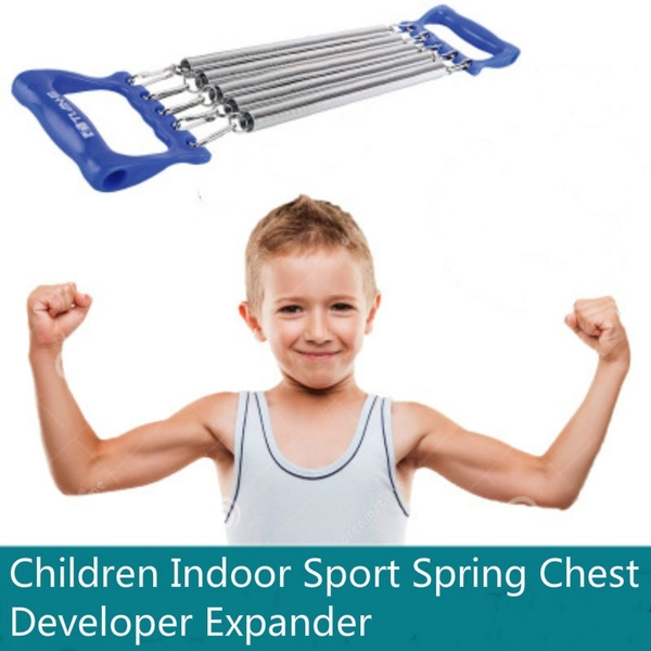 Children Indoor Sport Spring Chest Developer Expander Tension Fitness Adjustable 