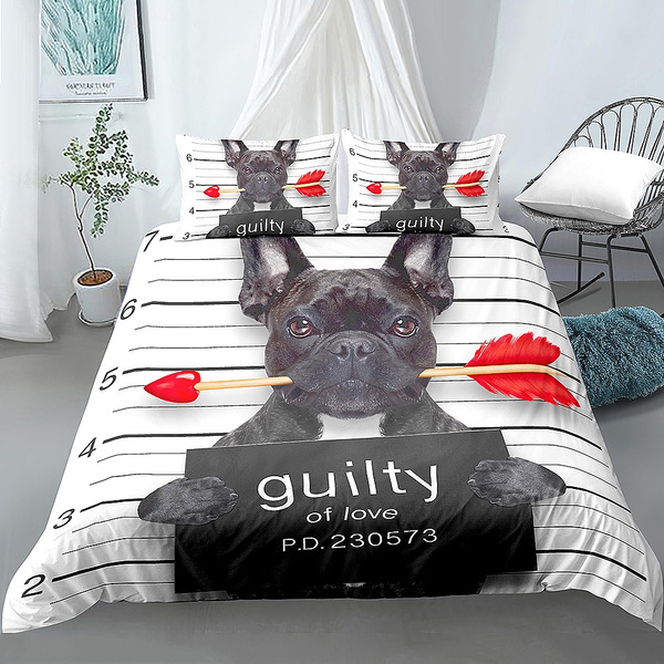 bulldog duvet