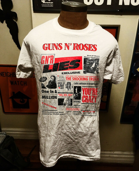 gnr lies t shirt