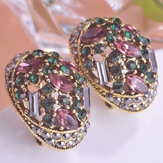 Antique, goldplated, Jewelry, vintage earrings