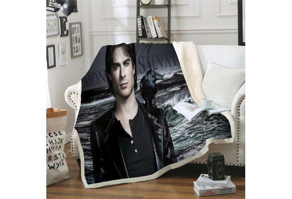 Damon salvatore blanket online ebay