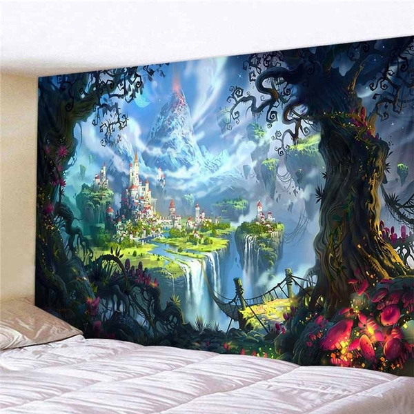 fairy forest tapestry
